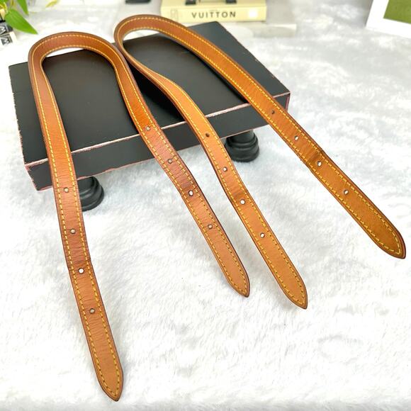 Louis Vuitton Bucket Bag PM Vachetta Leather Straps good with patina - Picture 1 of 7